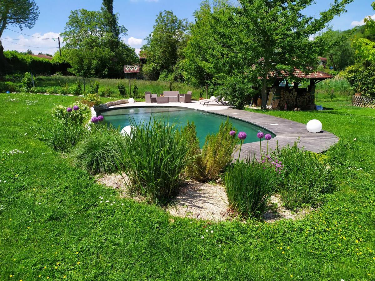 Bed and Breakfast La Fée des Eaux Vernaison Exterior foto